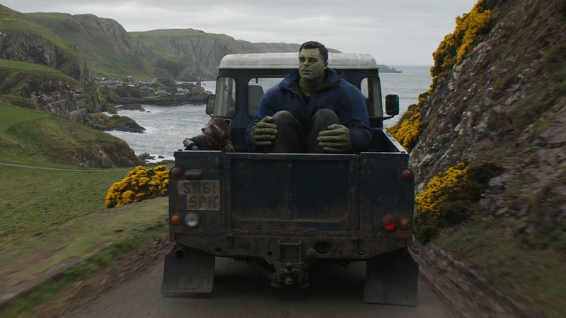 Hulk visits New Asgard.
